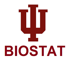IU School of Medicine Biostatistics Logo